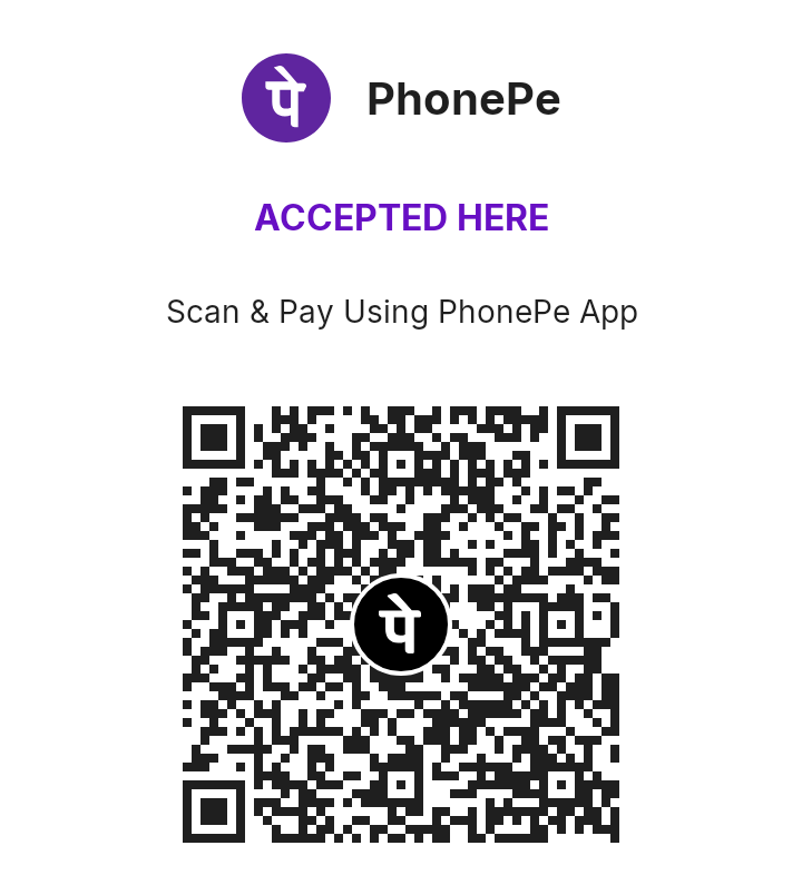 Ahar Bilasi PhonePe payment QR code
